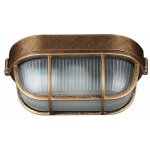 Applique d'ext�rieur, lampe ovale en aluminium moul� sous pression applique, murale marine nautique lumi�re ...