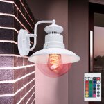 Applique d'extrieur led  intensit variable avec tlcommande, lampe de porte d'entre, clairage de ...