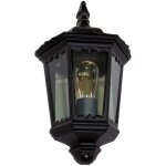 Lindby ? applique d'ext�rieur hublot en aluminium ? verre transparent ? culot e27 ? hauteur 44 cm ? �clairage ...