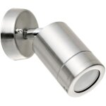 Applique d'ext�rieur olimp 1xgu10 inox ip44 208842 goldlux