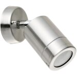 Applique d'ext�rieur olimp 1xgu10 inox ip44 208842 goldlux