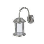 Applique ext�rieure cylindre 60w e27 inox lodena