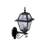 Applique ext�rieure montante 100w e27 fonte noire