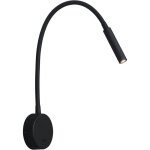 Applique de lecture noir, lampe col de cygne flexible led 3w 3000k fixation liseuse murale 240v avec ... Applique de lecture noir, lampe col de cygne flexible led 3w 3000k fixation liseuse murale 240v avec ...