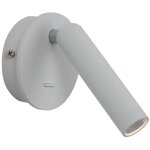 Applique led 25w avec spot et interrupteur carda wl648341wh italux