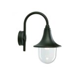 Applique lanterne descendant marine e27 40w noir exta rieur cm41x22x33