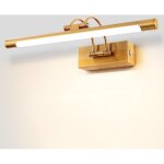 Applique murale 40 cm 9 w � intensit� variable pour tableaux et affichages, lampe de miroir de salle ...