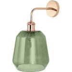 Privatefloor ? applique murale chambre en verre ? abat - jour vert ? dimensions 20x20x35 cm ? design ...