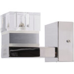 Applique murale pour cage d'escalier, spot mural pour couloir, changeur de couleur rvb, m�tal chrom�, ...