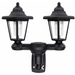 Appliques murales  nergie solaire led double tte tanche rtro vintage crpuscule  l'aube controle ...