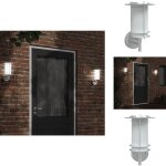 Applique murale d'extrieur argent acier inoxydable - applique murale exterieure - clairage extrieur ...