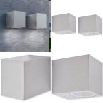 Applique murale d'extrieur en forme de cube 2 pcs - applique murale exterieure - clairage extrieur ...