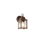 Applique murale d'ext�rieur lanterne lampe de porte d'entr�e aluminium rouille lampe de jardin lampe ...