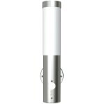 Applique murale ext�rieure avec capteur de mouvement inox vidaxl