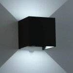 Applique murale extrieure dtecteur de mouvement 12w clairage mural led, ip65, capteur de lumire murale ...