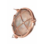 Licht - erlebnisse - applique murale ext�rieure e27 � 21 cm cuivre verre laiton applique murale cour ...