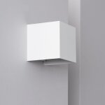 Applique murale ext�rieure led 6w aluminium �clairage double face eros 4000k blanc blanc neutre