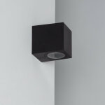Applique murale ext�rieure miseno noire noir