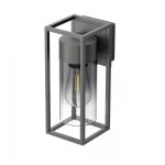 Xanlite - applique murale filaire noire fum�e contemporain ip44, culot e27, 40w max - apfe40wnmodf