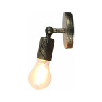 Wottes - applique murale industrielle vintage salon cuisine chambre e27 lampe murale fer forg�