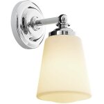 Arcchio - applique murale � intensit� variable 'mahdi' en verre pour salle de bain