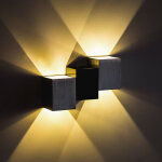 Applique murale interieur 6w moderne led �clairage mural lumi�res blanc chaud pour cuisine escalier chambre ...
