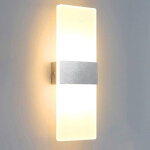 Appliques murales d'int�rieur acrylique �clairage mural moderne pour salon, chambre, escalier