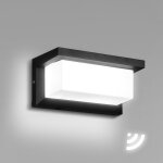 Applique murale intérieur / extérieur avec détecteur de mouvement moderne luminaire murale, Éclairage ... Applique murale intérieur / extérieur avec détecteur de mouvement moderne luminaire murale, Éclairage ...