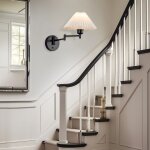 Applique murale d'int�rieur vintage : e27 abat - jour r�tro �clairage mural orientable 40w. max applique ...