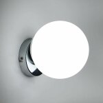 Comely applique murale int�rieure, lampe murale moderne, e27 luminaire mural boule de verre 15cm pour ...