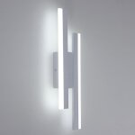 Goeco - applique murale interieure led, 16w lampe murale moderne, longue bande acrylique luminaire mural ...