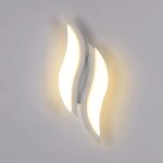 Goeco - applique murale intérieure led, moderne lampe murale 12w 1000lm, Éclairage acrylique luminaire ... Goeco - applique murale intérieure led, moderne lampe murale 12w 1000lm, Éclairage acrylique luminaire ...