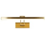Rhodes applique pour tableau 40cm laiton satiné métal - searchlight Rhodes applique pour tableau 40cm laiton satiné métal - searchlight