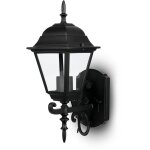 Lampe lanterne led v - tac petite douille e27 (max. 60 w), orientée vers le haut, noire, ip44 Lampe lanterne led v - tac petite douille e27 (max. 60 w), orientée vers le haut, noire, ip44