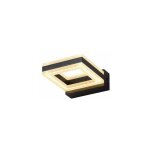 Vision - el - applique led square ring - 12w miidex lighting blanc - neutre - 4000k - anthracite