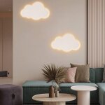 Applique murale led chambre d'enfant eclairage mural lumi�re chaude lampe de lecture de chambre � coucher ...