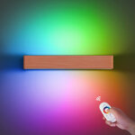 Applique murale, led crative applique murale simple en bois massif, interieur lampe led pour chambre ...