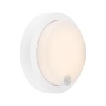 Applique murale led d'ext rieur piles, capteur, blanc, led / 4 w