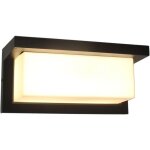 Applique murale led d'ext�rieur e27, �tanche ip65, en aluminium, luminaire d�coratif pour jardin, cour, ...