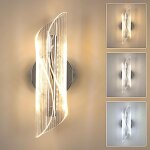 Comely applique murale int�rieure, 16w 3 temp�rature de couleur r�glable lampe murale led moderne, cr�atif ...