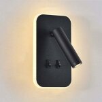 Applique murale led, liseuse de chevet avec interrupteur, éclairage d'ambiance de chambre à coucher spot ... Applique murale led, liseuse de chevet avec interrupteur, éclairage d'ambiance de chambre à coucher spot ...