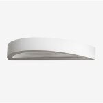 Sklum - applique murale led en plâtre bertina blanc Sklum - applique murale led en plâtre bertina blanc