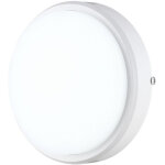 Applique murale led ronde plafonnier applique murale, 12w ip65 pour l'int�rieur et l'ext�rieur - blanc ...