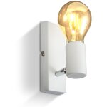 Applique murale, luminaire vintage, spot mural design r�tro, orientable & pivotant, douille e27, salon, ...