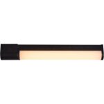 Nordlux - applique murale malaika 49 aluminium noir, h. 7 - ip44 - led module / intrieur