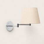 Applique murale articulée métal kanpi conne blanc Applique murale articulée métal kanpi conne blanc