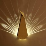 Applique murale moderne intrieur led paon lampe murale mode cratif dcoration design ppinire lampe ...
