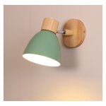 Applique murale moderne applique murale nordique en bois, lampe murale r�tro vintage pour int�rieur chambre ...