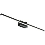 Applique murale salle de bains, aluminium, led int�gr�, 8 w, chrome d�poli, opalin.