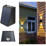 Applique murale solaire d'ext�rieur haut et bas, �clairage solaire de chemin, luminaire ext�rieur pour ...